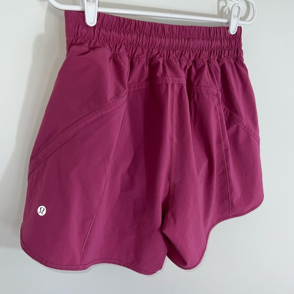 LULULEMON Women's Mauve plum Shorts size 10 - Picture 9 of 12